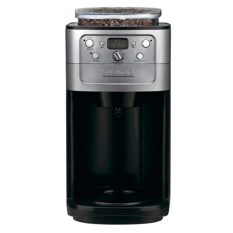 Cuisinart Burr Grind & Brew 12 Cup Automatic Coffee Maker, Programmable Coffee 718122247011 eBay