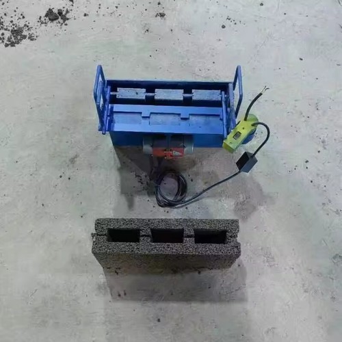 Máquina eléctrica pequeña automática para hacer ladrillos industrial monofásica simple troquel - Imagen 11 de 15