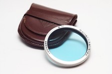Rollei Light Blue Hellblau Filter Bay II for Rolleiflex w Case