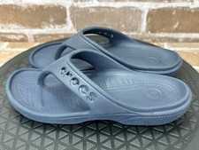 Crocs Bayaband Thong Flip Flop Comfort Sandals Navy Boys Toddler Size C12/13