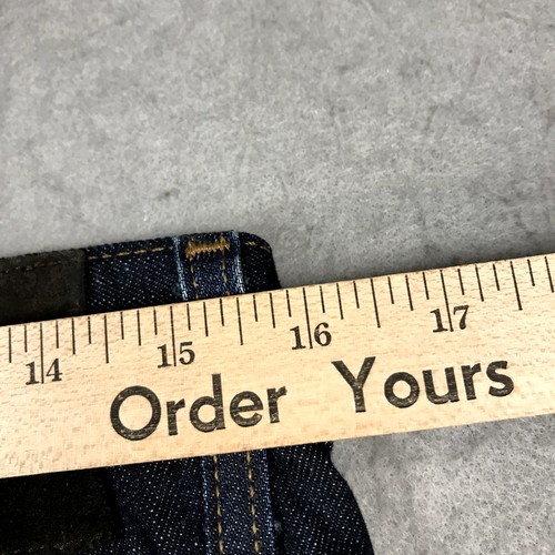 Naked and Famous Jeans Mens 31x33 Blue Dark Weird Guy Cashmere Blend Stretch - Picture 8 of 10