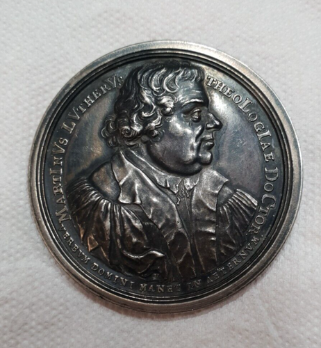 Nuremberg Unc 1717 Jerusalén Ciudad View Medalla Plata Alemania Muy Rara - Imagen 7 de 10