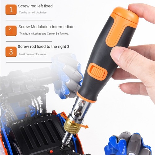 Mit Batch 10-In-1-Schraubendreher-Set Orange Zubehör K2Q25328 - Bild 3 von 6