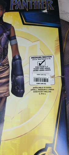 Rubie's Girls Black Panther Deluxe Shuri Costume, Medium - Picture 3 of 4