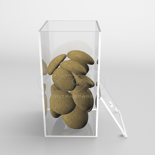 Scatola contenitore cm 30x10 in plexiglass trasparente varie altezze - Foto 42 di 44