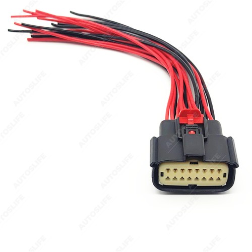 For 2019-2023 Ram 1500 16-Way Front Headlamp Headlight Connector Harness Plug - Picture 3 of 6