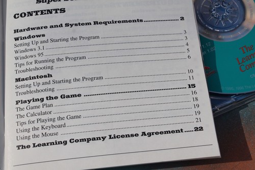 WIN/MAC CD-ROM: Super Solvers OutNumbered Math Ages 7-10, 1997 NOS - Picture 9 of 16