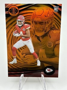 Rashee Rice 2023 Panini Illusions Orange Rookie (RC) #56 Kansas City Chiefs
