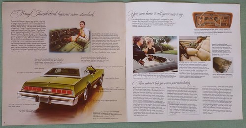 1975 Thunderbird Sales Brochure Dealership - Picture 4 of 5