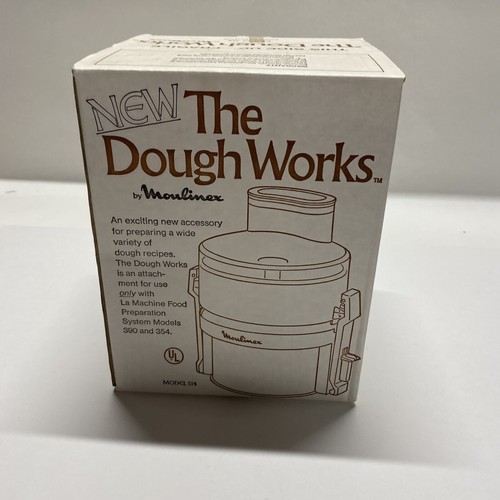 The Dough Works 514 Attachment by Moulinex for Process La Machine Models 390 354 - Picture 3 of 6