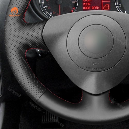 Funda de volante de cuero sintético MEWANT Custom DIY para Alfa Romeo 147 156 Crosswagon - Imagen 5 de 10