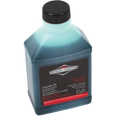 (4)-Briggs & Stratton 8 Oz. Ashless 50:1, 2-Cycle Motor Oil. Model: 272075