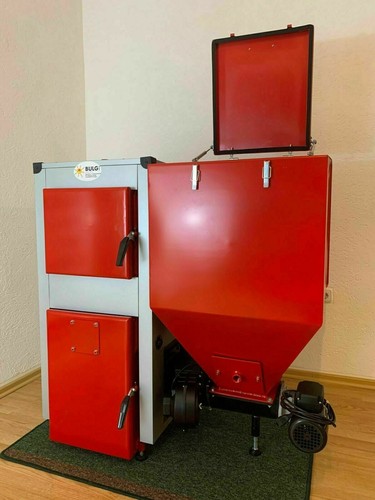 Festbrennstoffkessel Pelletkessel Kohlekessel Bulg Duni Perfekt 15 KW - Bild 8 von 9