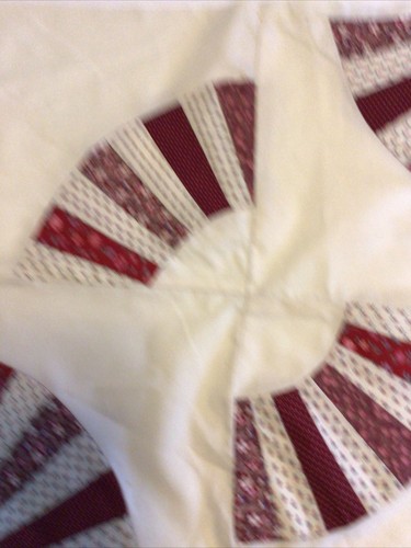 Vtg Handmade Applique Quilt Block 16” - Picture 6 of 8