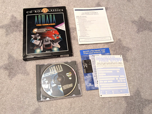 Origin - Wing Commander Armada (IBM PC) - COMPLETE - Picture 1 of 8
