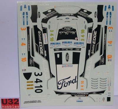 Elektrisches Spielzeug Smart Belkits Bel-dc009 Calca Ford Fiesta Rs Wrc Alsace 2011 Hirvonen-latvala 1/24 Kinderrennbahnen