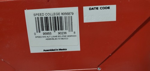 Nebraska Cornhuskers Mini Helmet With Inscription Beckett COA new. - Picture 8 of 8