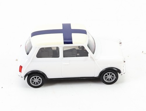 Herpa H0 Modellauto PKW Mini Cooper Finnland Flagge Weiß 1:87 - Bild 3 von 4