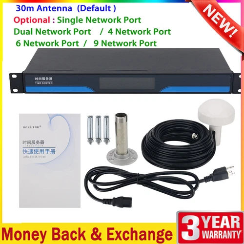 Network Time Server for Beidou Dual Module GPS PTP Clock NTP Server IEEE1588