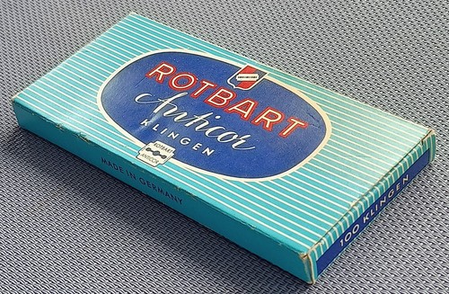 Vintage Old German set of Rotbart razor blades Very Rare - Picture 3 of 14