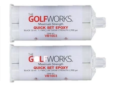 Golf Club Assembly Epoxy – 2 Pack Quick Set Maximum Strength High Performance