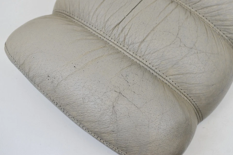 Maserati Spyder/Biturbo 1986-1991 roto cuero beige reposabrazos tapa OEM Foto 3 de 4