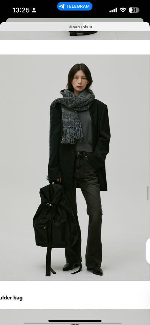 バッグ HYll\" Two Way Big Backpack - Black HYll