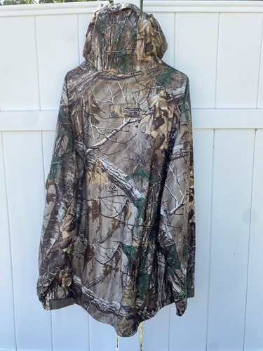 Gander Mountain Guide Series Hoodie Jacket 2XL Realtree Camo Hunting Waterproof - Picture 7 of 12