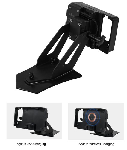 GPS Mobile Phone Navigation Bracket Wireless Charge For BMW R1250RT 2021- 2024 - Bild 11 von 15