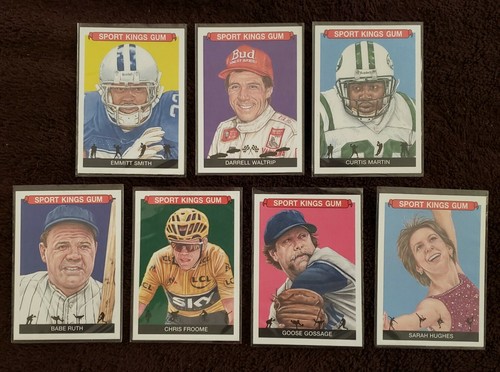 2021 Sport Kings Gum Volume 2 (PICK ONE) RUTH SMITH WALTRIP RUSSELL POTVIN BREES - Picture 1 of 12