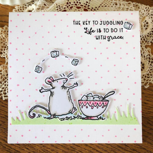 Mouse Rabbit Life Metal Cutting Die and Stamp Set Scrapbooking Embossing Stencil - Picture 10 of 29