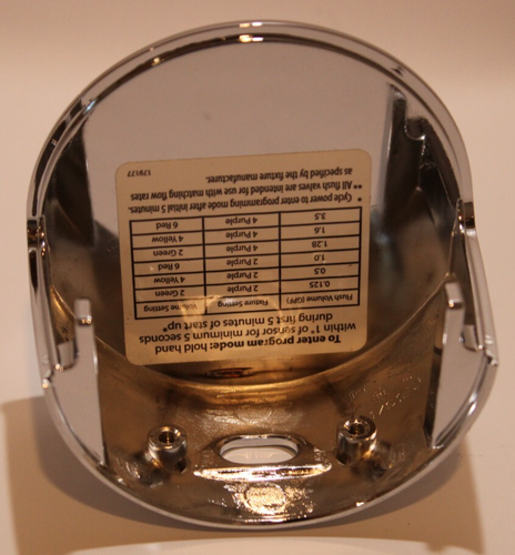 Moen 10460 - Cubierta delantera comercial Moen para válvula de descarga de sensor 3,5 GPF cromada - Imagen 4 de 4
