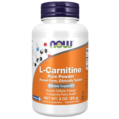 NOW FOODS L-Carnitin reines Pulver 3 Oz. - Bild 4 von 4