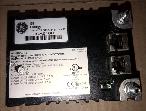 GE IS220PDOAH1B DISCRETE OUT Untested As Is For Parts Same As Pictures - Picture 7 of 20