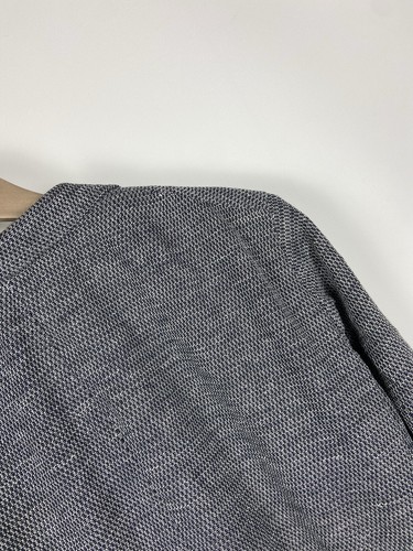 Baldessarini Mens Gray Cotton/Linen Pockets Blazer Jacket Sz 54 - Picture 19 of 24