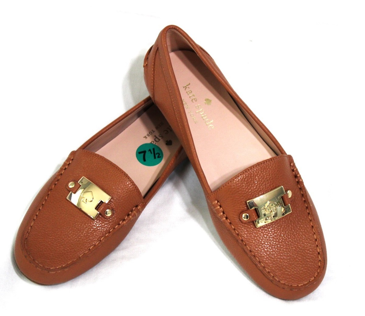 kate spade new york カルメン レザー ローファー Kate Spade Carmen Slip-on/Loafers Brown Size 7.5 New | eBay