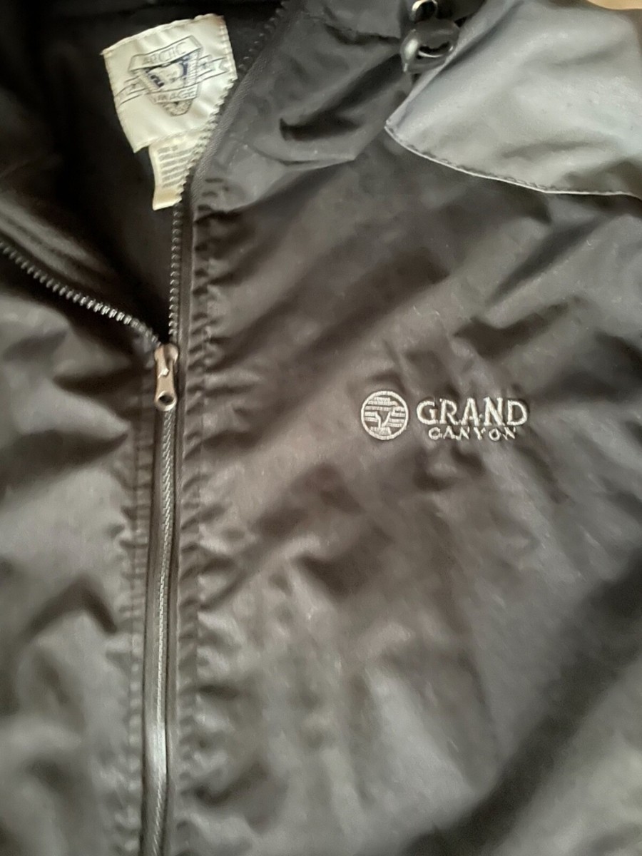 Grand Canyon Jacket Men's Small Black Gray National Park