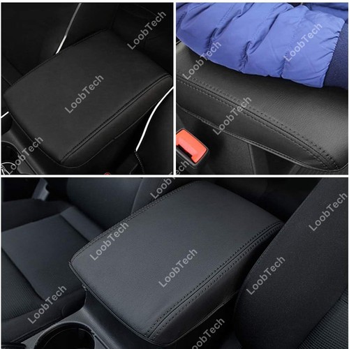 1Pcs PU Leather Center Console Armrest Cushion Pad Cover For Mazda CX-5 2020-24 - Picture 5 of 5