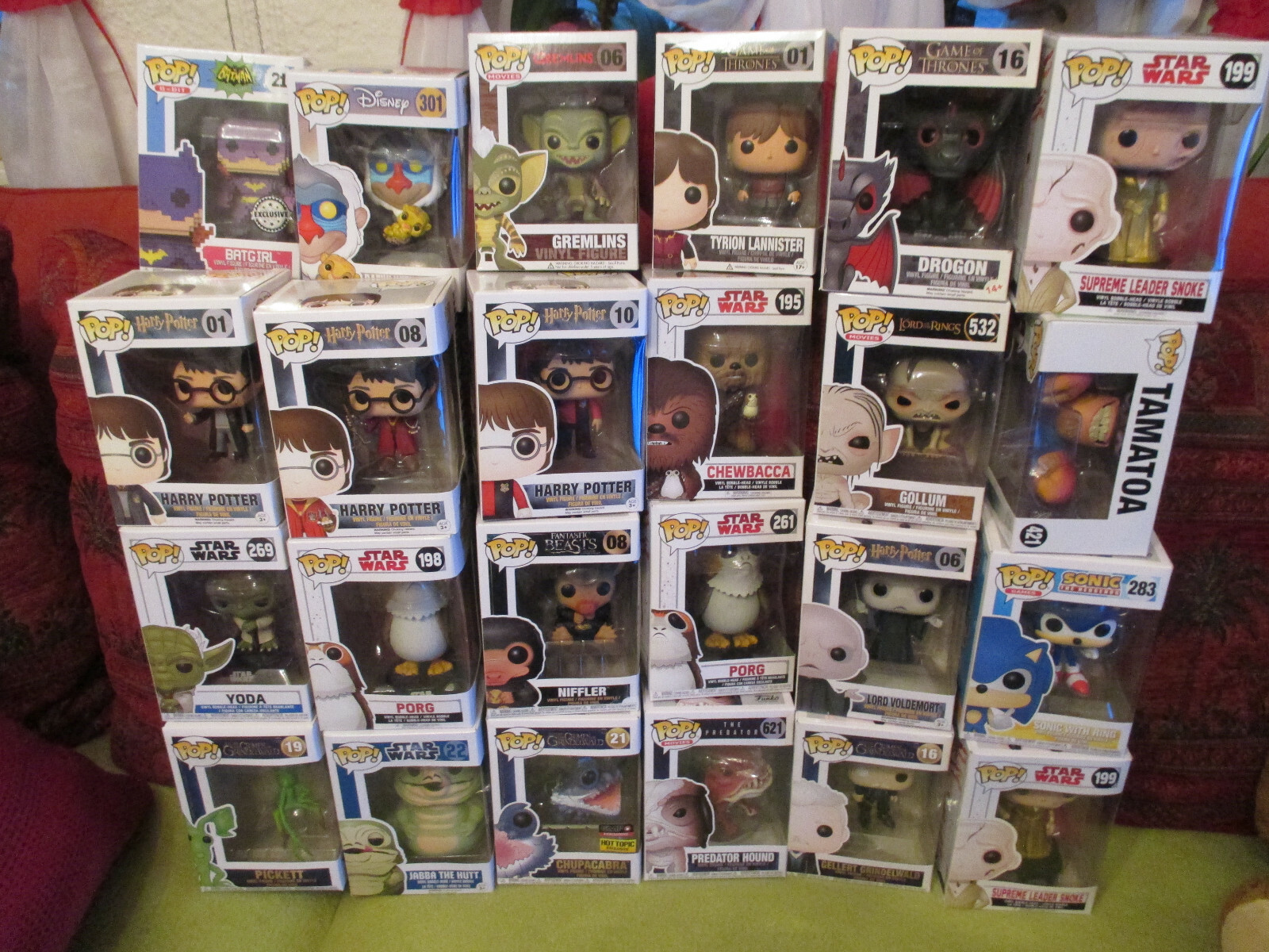 Funko-Pop-Figuren -Orginal - Verpackt-24 Figuren Funko-Pop-Figuren -Orginal - Verpackt-24 Figuren