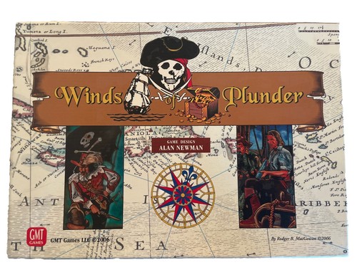 GMT Games Winds of Plunder Pirate Adventure Board Game Alan Newman NEW - Picture 1 of 2
