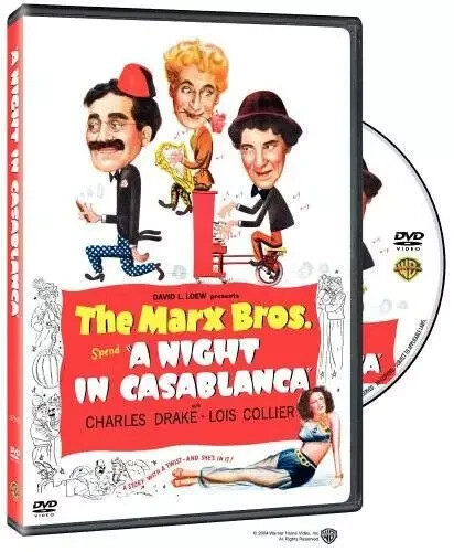 A Night In Casablanca (1946) The Marx Brothers DVD Very Good condition - Picture 1 of 1