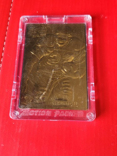 Action Packed 1992 Mint Condition 24-Kt. Gold Stamped Edition 4 Different - Picture 9 of 10