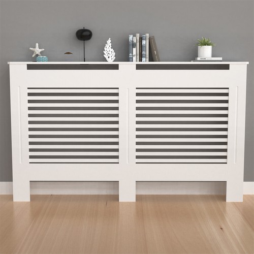 Modern Radiator Cover Extra Large Barrier Fence Heater Cabinet Shelf Home Office - Picture 12 of 21