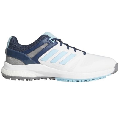 Adidas EQT Spikeless Golfschuh Damen white/sky/navy UVP 160  (US 6,5 UK 5 EU 38)