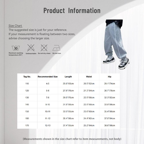 Kids Boys Pants Fitness Jogger Spring Trousers With Pockets Sweatpants Outdoor - Picture 8 of 21