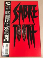 Sabre Tooth Comic #1, Marvel  VF/NRMT