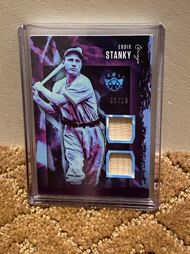 2020 Panini Diamond Kings DK Materials #DKM-ES - EDDIE STANKY - FOTL Purple 3/10 - Picture 1 of 2