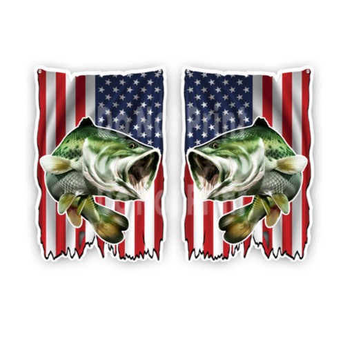 Calcomanía de oso bandera americana ventana camión pistola caja fuerte EE. UU. pegatina - Imagen 6 de 12