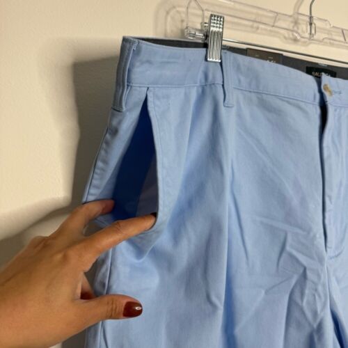 NWT Nautica Men's Deck Short Stretch 8.5" Inseam Size 42 South Beach Aqua Blue - Picture 3 of 11
