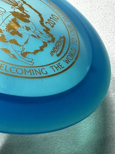 Innova Champion Katana 2010 Am Worlds Cowtana 171 Grams Storage Wear Blue Specks - Picture 4 of 7